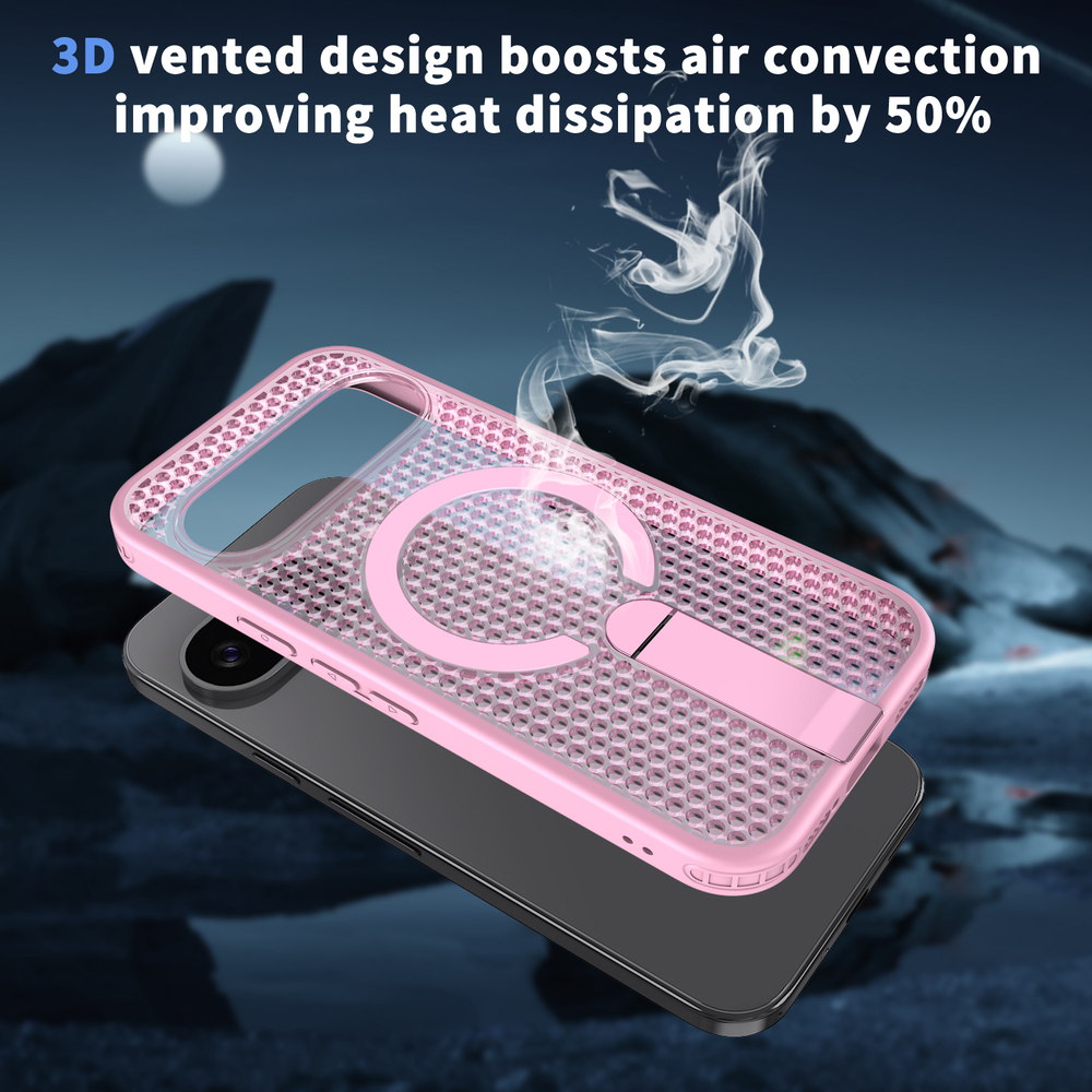 Прозрачный чехол Mesh Pro Magnetic Case для Google Pixel 9 / Pixel 9 Pro