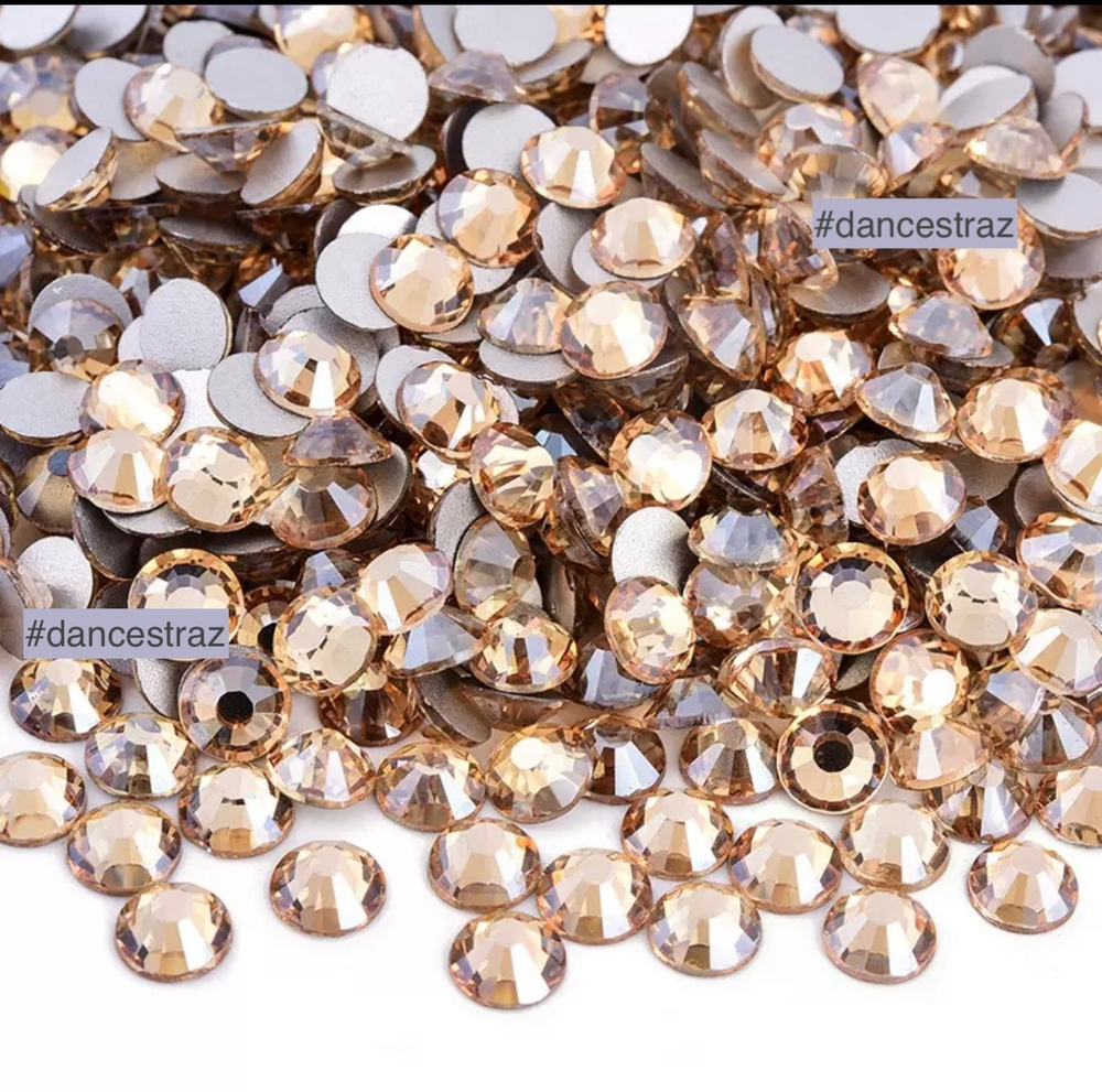 Стразы клеевые, Golden champange, P22, SS40, 144, (F2)
