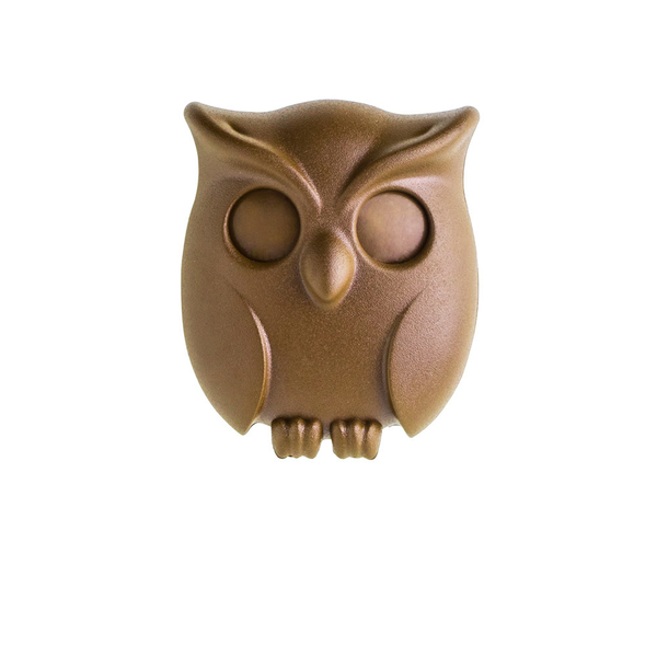 Держатель для ключей Night Owl коричневый Qualy