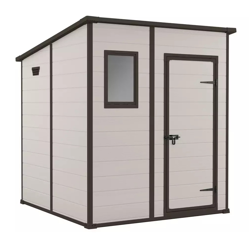 Пластиковый сарай Keter Manor Pent 6x6 beige