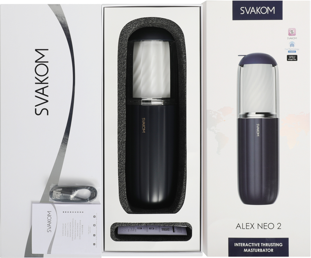 Svakom Alex Neo 2 - Интерактивный мастурбатор