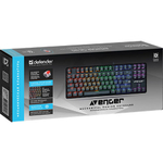 Клавиатура Defender Avenger GK-412, USB, черная (механическая)