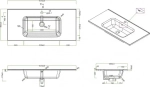 Раковина керамическая BelBagno BB1000ETL