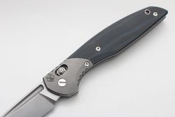 Нож Широгоров 110b S30V долы G10 3D черно-синяяфотография - 5