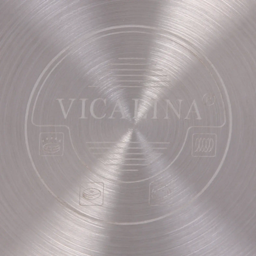 Чайник из нержавеющей стали 3л «Vicalina» VL-9255, матовый, ручка микс цветов✦