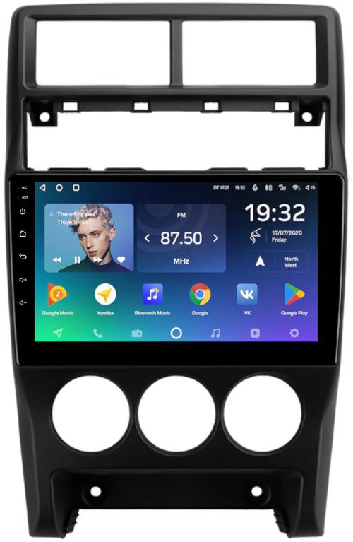 Магнитола для Lada Priora 2013-2018 (рамка тип 3) - Teyes CC2 PLUS монитор 9" QLED, Android 10, Быстрая, SIM-слот