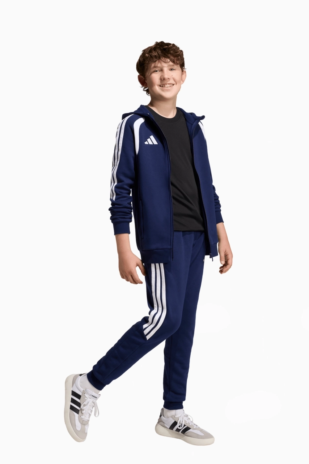 Кофта adidas Tiro 26 League Sweat Full-Zip Junior - темно-синий