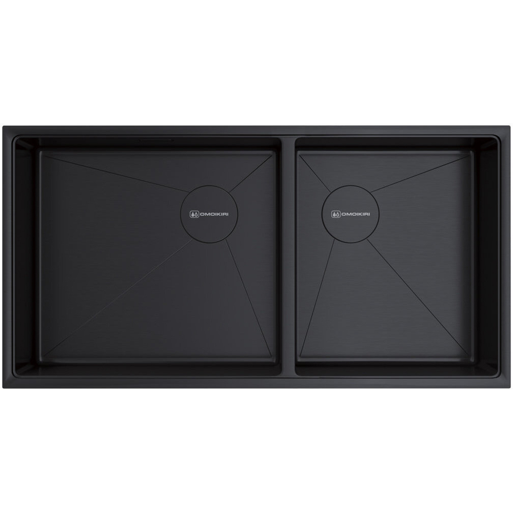 Omoikiri 85-2-LB-U/IF-GB Side