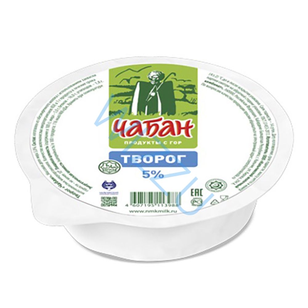 Творог Чабан 5% в/у 450г