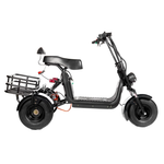 ЭЛЕКТРОСКУТЕР CITYCOCO GT X5 TRIKE 1500W 15AH 48V Черный
