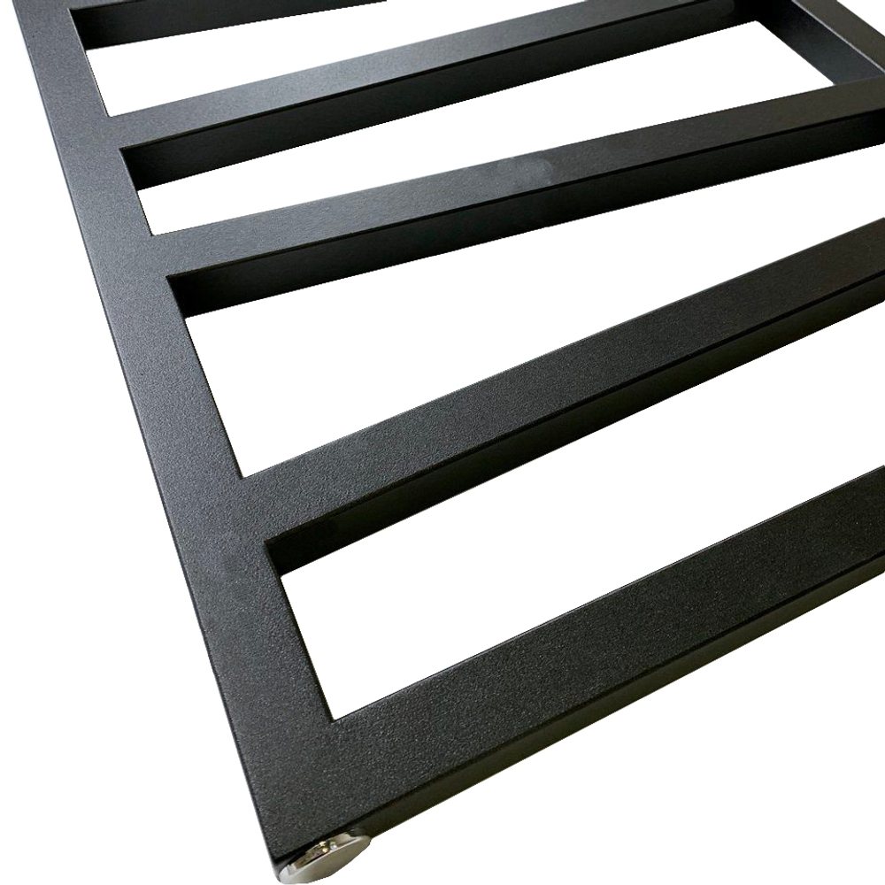 Полотенцесушитель Terma ZIGZAG 835/500 Metallic Black (черный металлик)