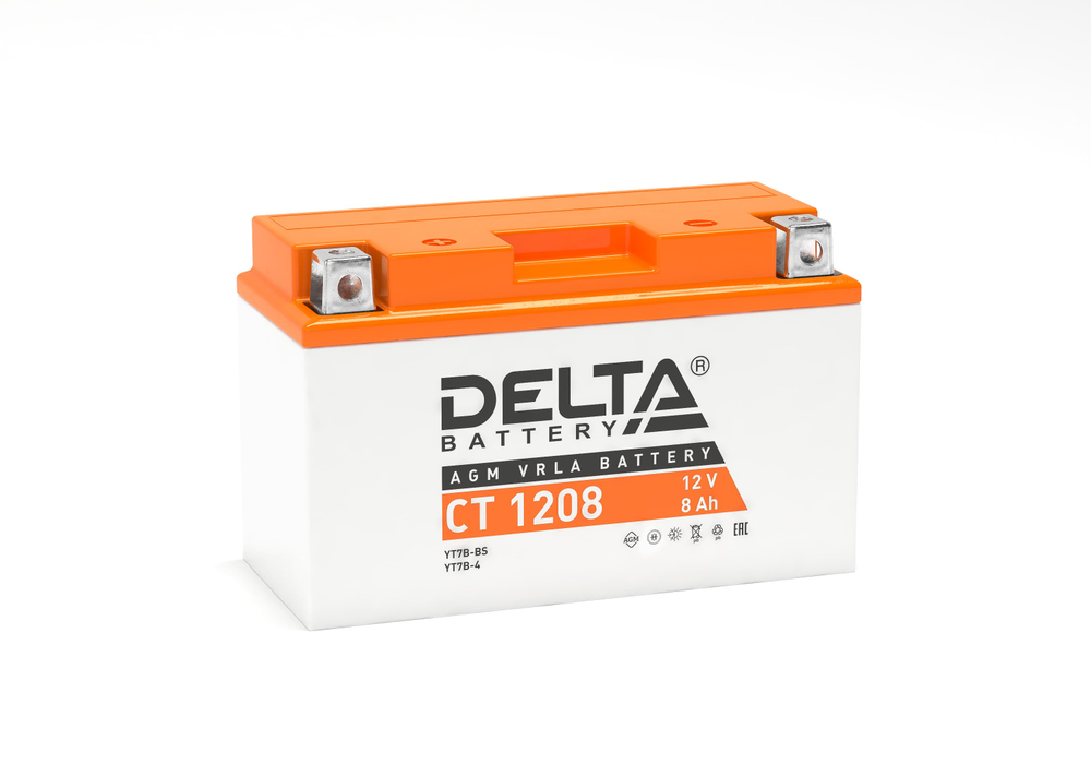 CT 1208 Delta Аккумулятор герметичный свинцово-кислотный стартерный