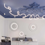 Лента герметичная MOONLIGHT-SIDE-FP-X1088-D25mm 24V Warm2300 (20 W/m, IP65, 5m, wire x1) (Arlight, Вывод боковой, 3 года)