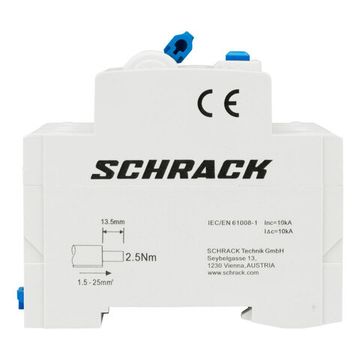 УЗО Schrack Technik 4P 40A 100mA тип AC 10kA Amparo AR004110-- (ВДТ)