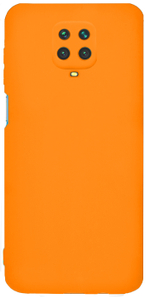 Мягкий Soft Touch чехол из силикона для XIAOMI REDMI NOTE 9 PRO / 9S / POCO M2 PRO с бархатной подкладкой