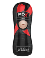 Мастурбатор-ротик Vibrating Oral Stroker (Цвет: телесный)