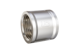 Муфта LD Pride DN25 (1") ВР латунь никель LD.67.502.25