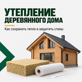 Как утеплить деревянный дом и не запереть влагу в стенах: рабочая схема без строительных мифов