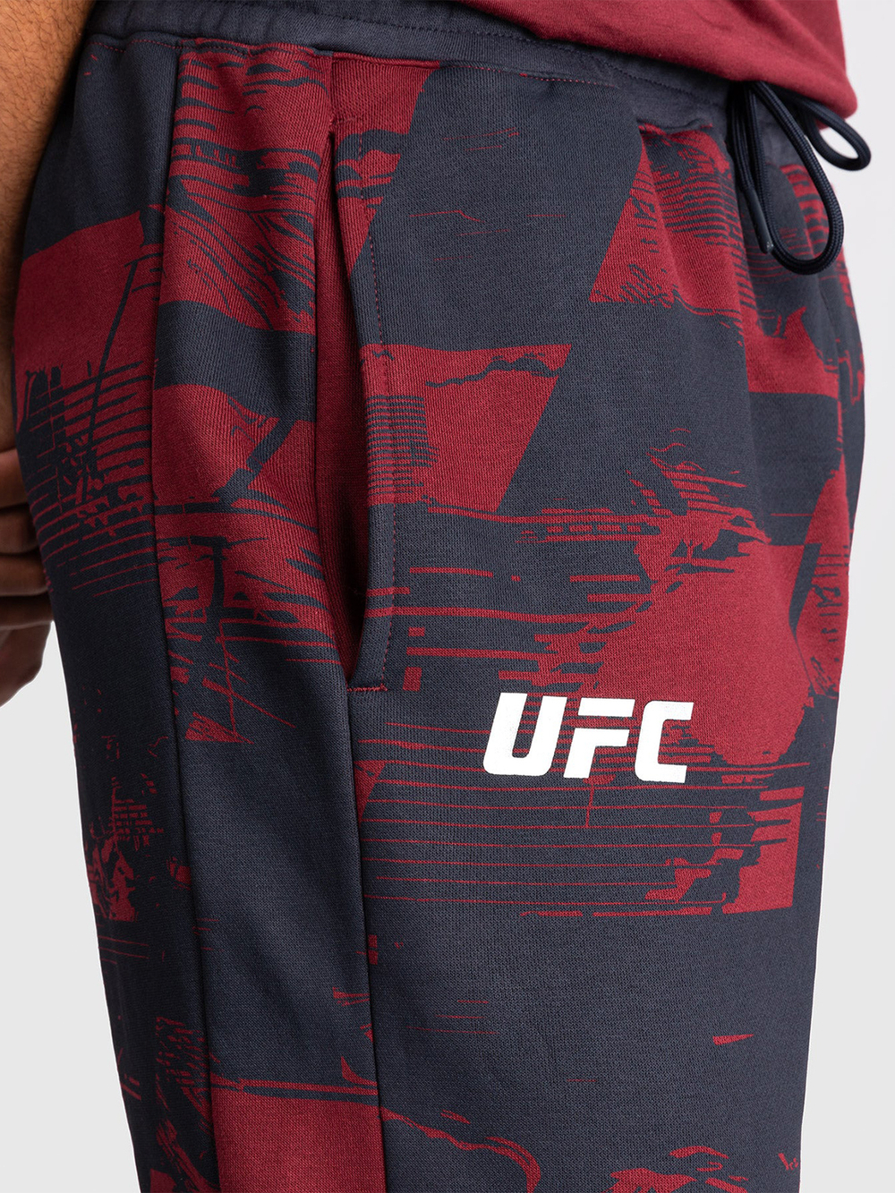 Брюки спортивные Venum UFC Zenith Fight Week Navy Blue/Burgundy/Silver