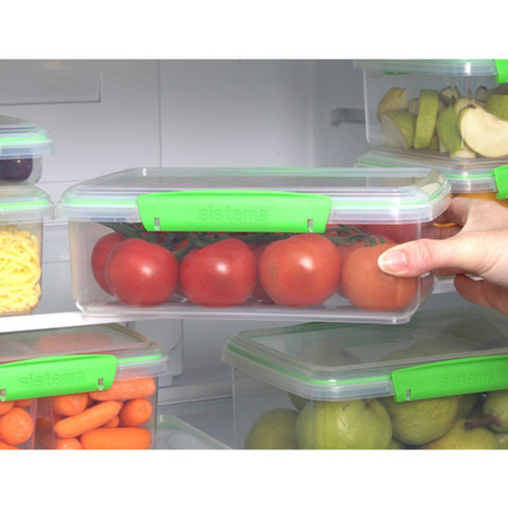 Контейнер 2л Sistema Fresh зеленый