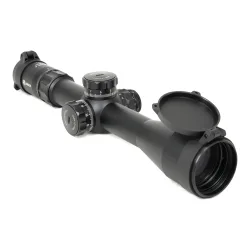 Оптический прицел ARKON Model A 3-18x50 / Аркон Модель А 3 18 на 50 - вид в три четверти со стороны объектива