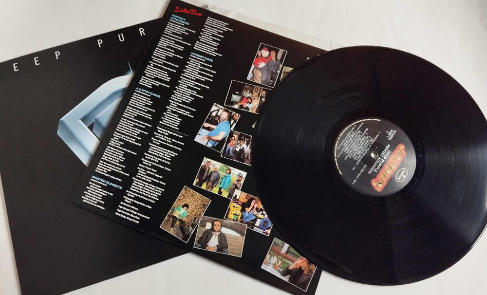 Винтажная виниловая пластинка LP Deep Purple Perfect Strangers (USA 1984)