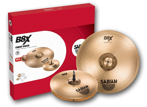 Sabian B8X First Pack (w 14" Hats) набор тарелок (14" Hats, 16" Thin Crash)