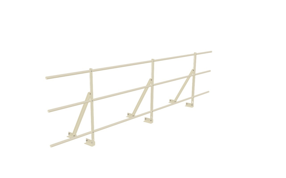 Кровельное ограждение Fachmann KO/ECO/800-3-3000 Фальцевый крепеж RAL