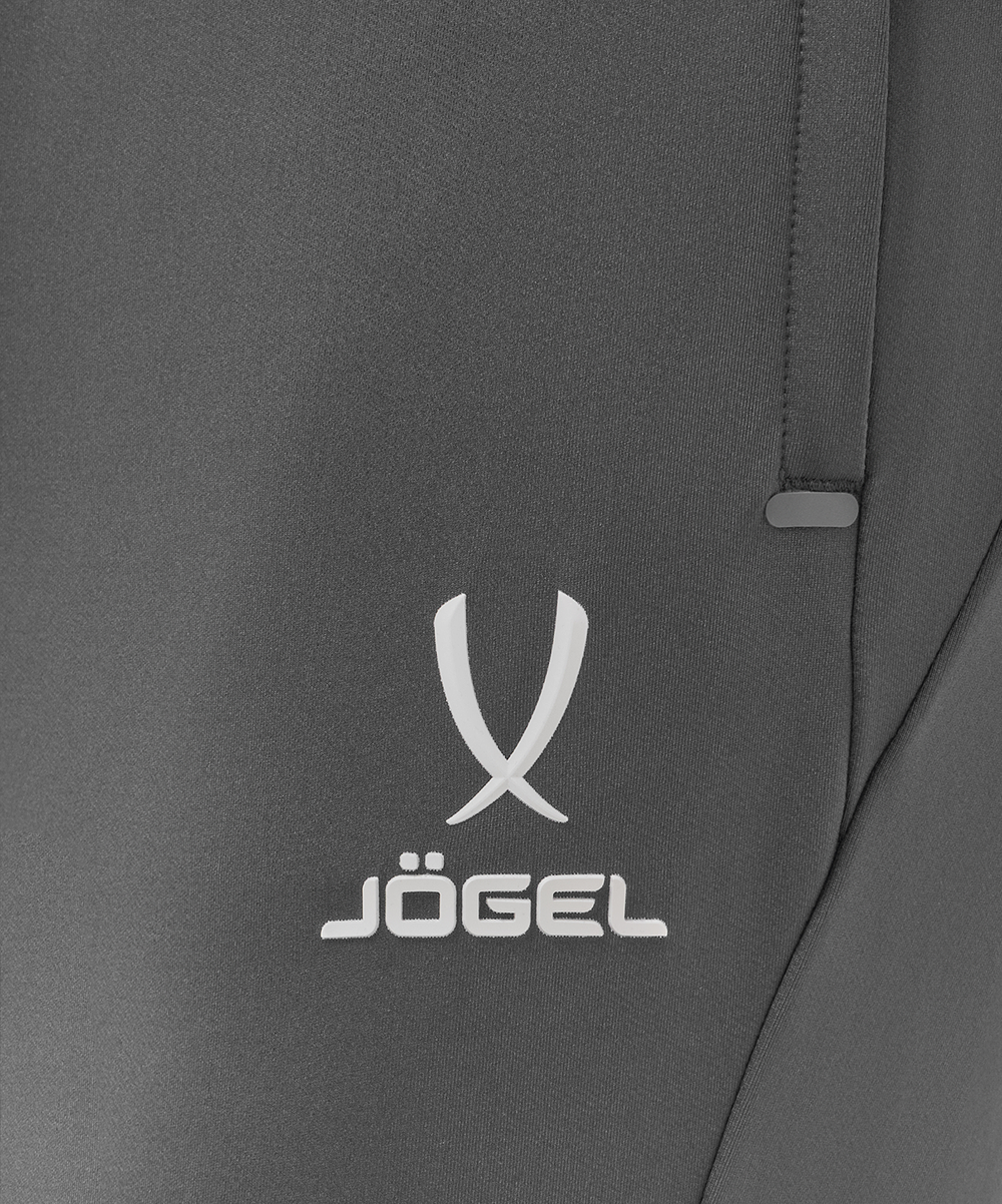 Брюки тренировочные с карманами JÖGEL PREMIER PerFormDRY Training Pants, темно-серый