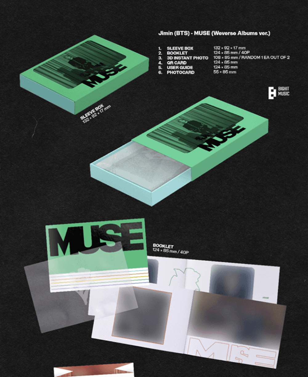 Альбом Jimin - MUSE [Weverse Albums ver.]