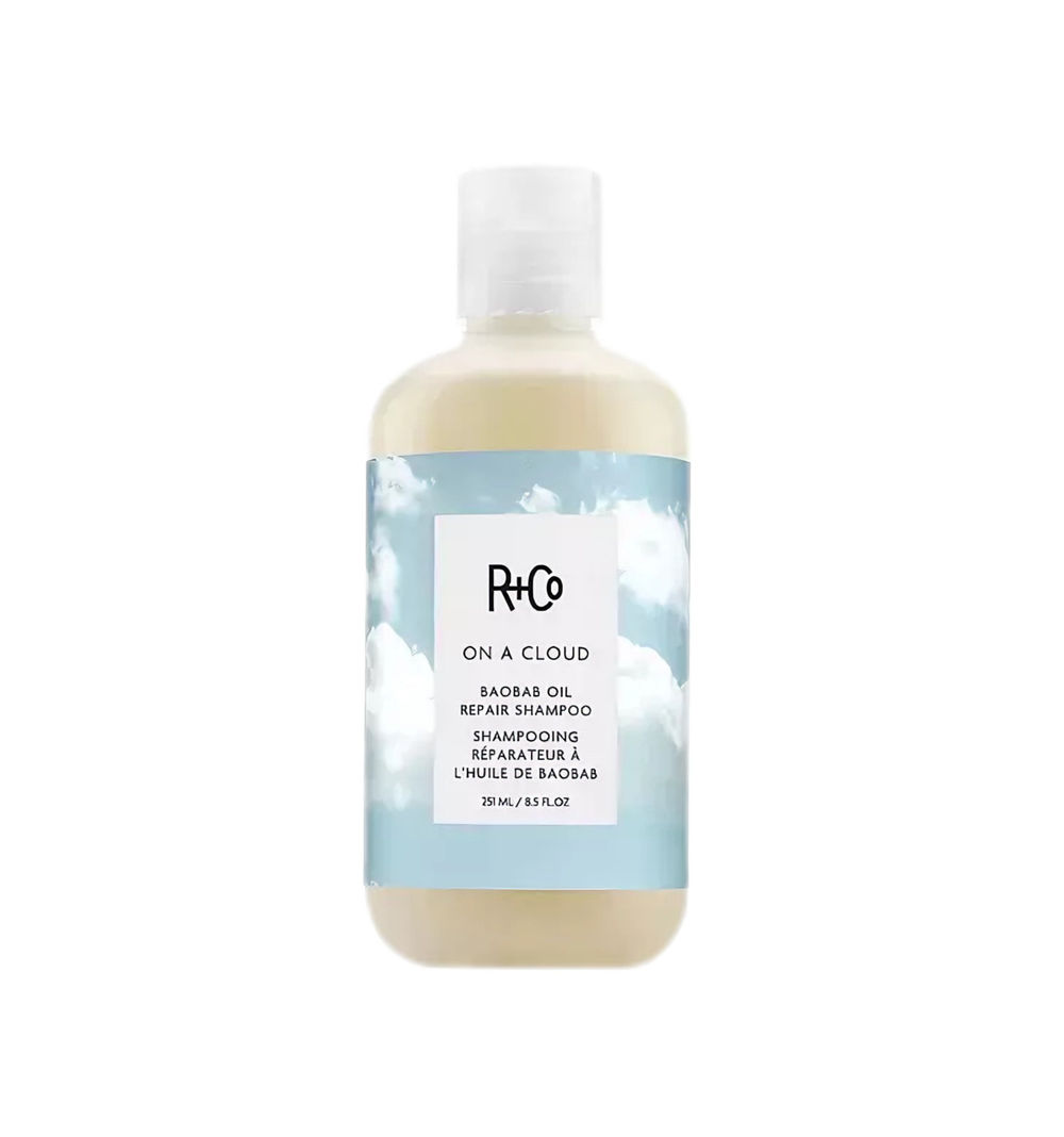 R+Co ON A CLOUD Baobab Oil Repair Shampoo - Восстанавливающий шампунь «НА ОБЛАКЕ» с маслом баобаба