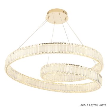 Хрустальная светодиодная люстра 120W 3000К Musika SP120W Led Gold золото Crystal Lux