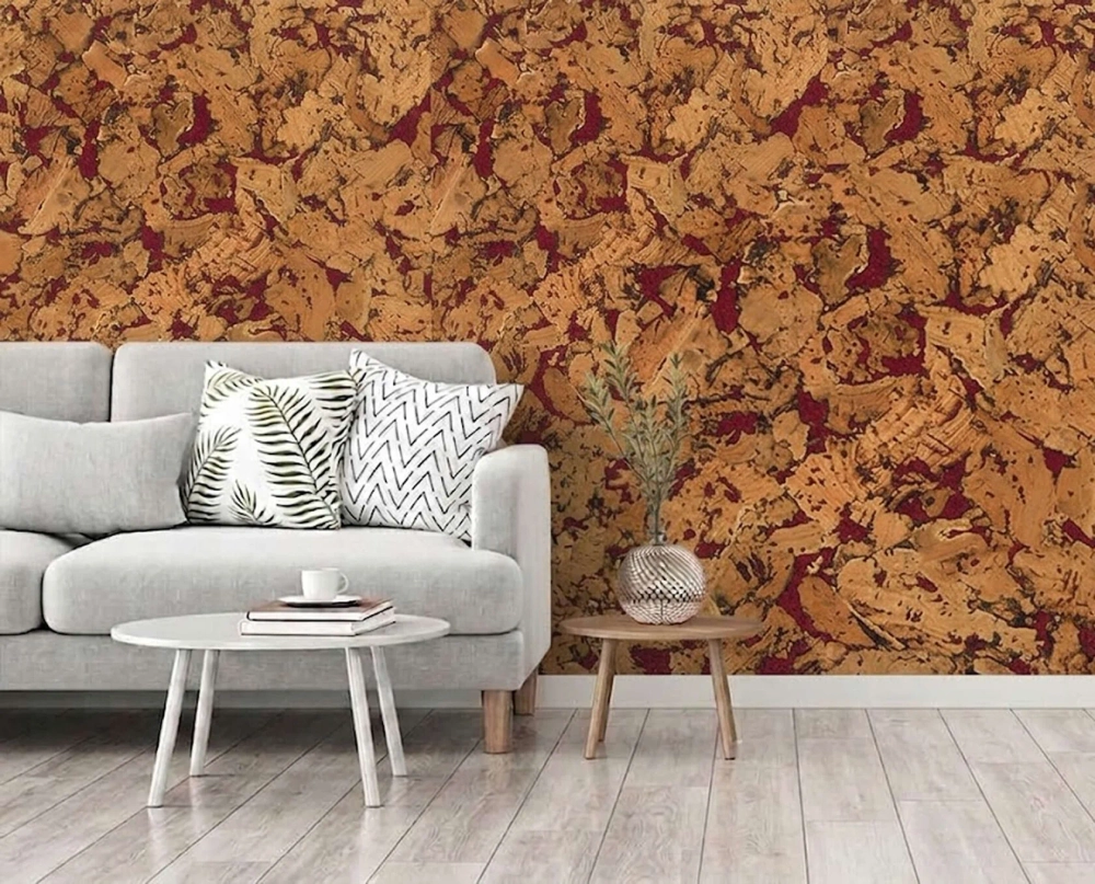 Пробковая настенная плитка Viva Cork Decodalle Country Red