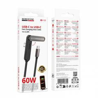 Кабель Type-C на Type-C 60W Borofone BX125 (black)