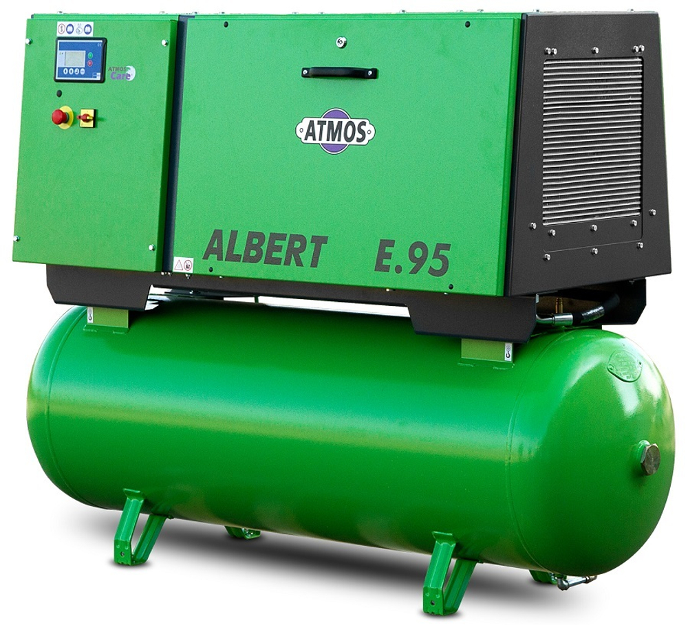 Винтовой компрессор Atmos Albert E 95-KR с ресивером — Фото №4 