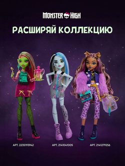 Кукла шарнирная подвижная Monster High Potions Mini Doll