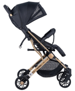 Kоляска детская прогулочная Farfello Comfy Go Comfort (Rose Gold Black/Чёрное Золото CG-401)