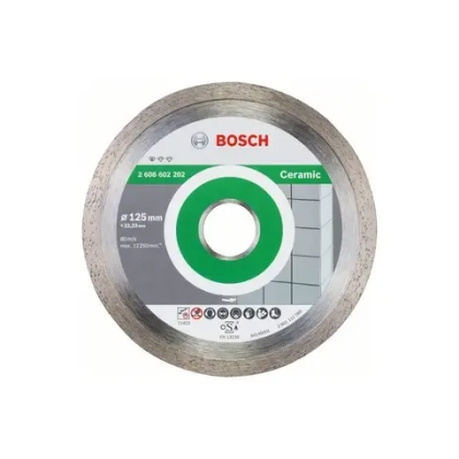 Алмазный отрезной круг по керамике Standard for Ceramic 125x22.23x1.6x7 мм BOSCH 2608602202