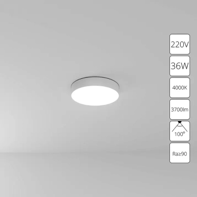 Потолочный светильник Arte Lamp FADO A6635PL-1WH, 1хLED