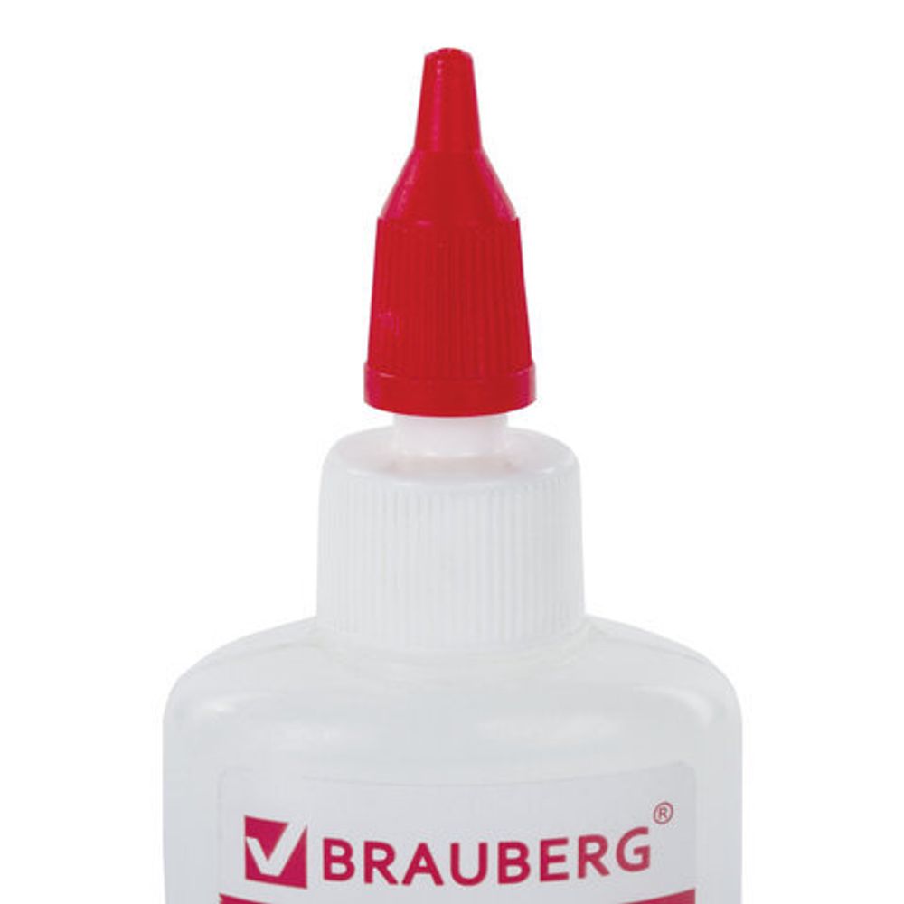 Клей канцелярский BRAUBERG-СУПЕР (для бумаги, картона, дерева), 85 г, 228419