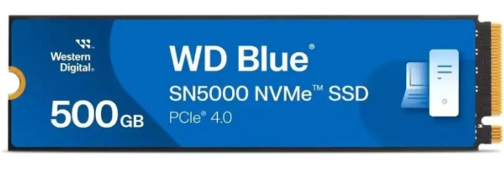 Накопитель SSD M.2 2280 Western Digital Blue SN5000 4000 ГБ