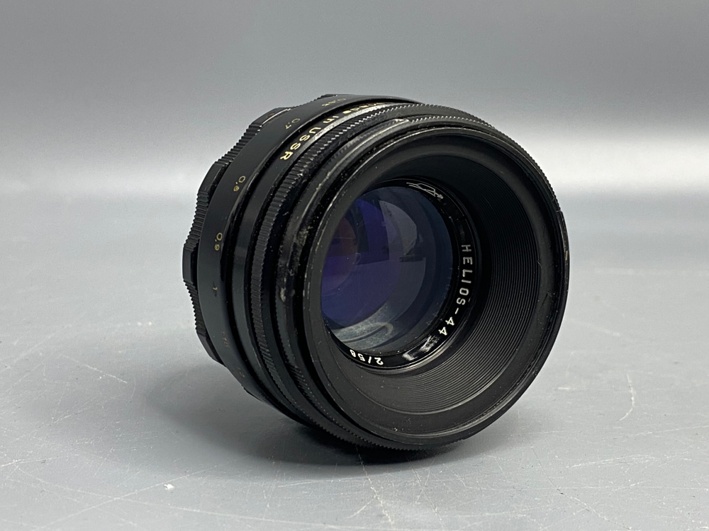 Helios-44 царапины на линзах