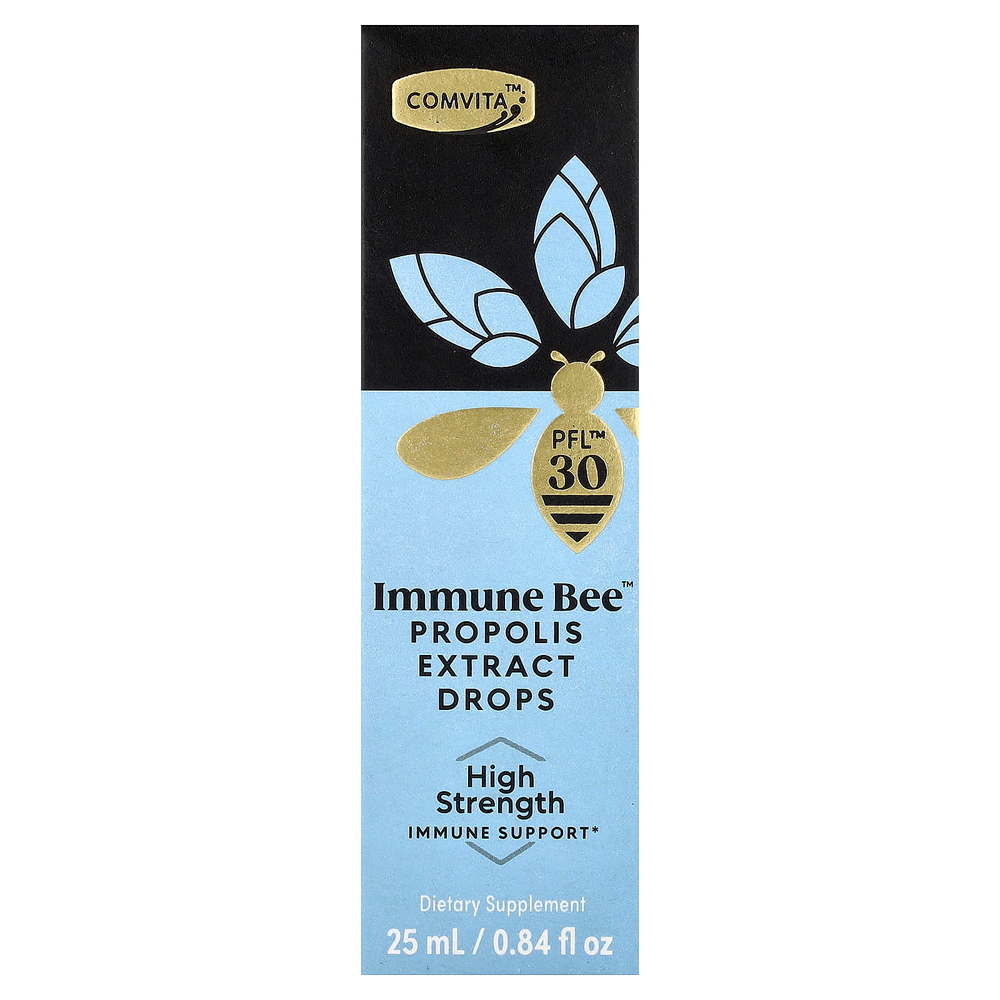 Comvita, Immune Bee™, экстракт прополиса в каплях, 25 мл (0,84 жидк. унции)