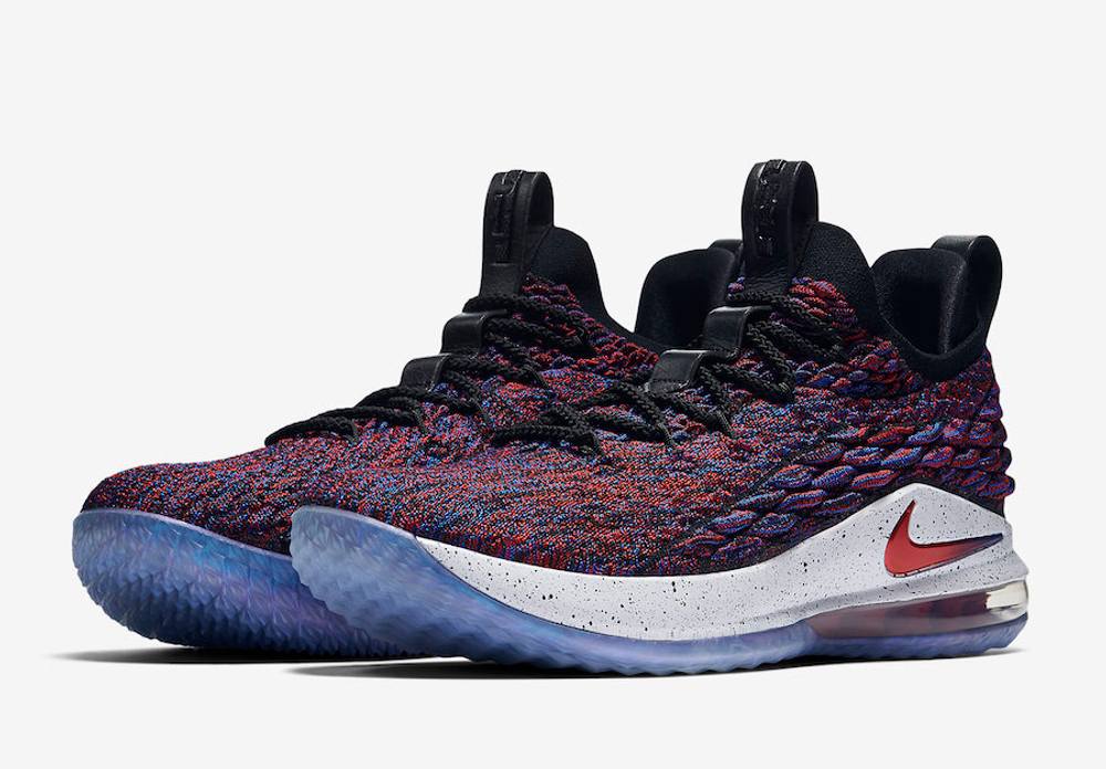 Заказать Nike LeBron 15 Low Multicolor