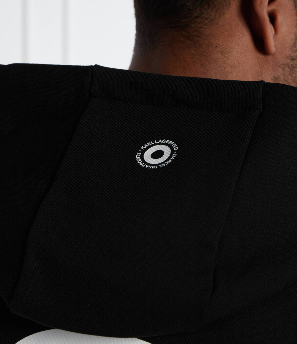 Худи Karl Lagerfeld x Darcel Disappoints Karl Lagerfeld - черный(705099 542930)