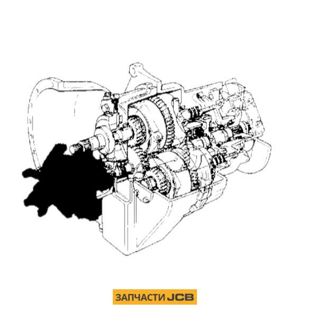 КПП POWERSHIFT 40KPH JCB 998/M3616