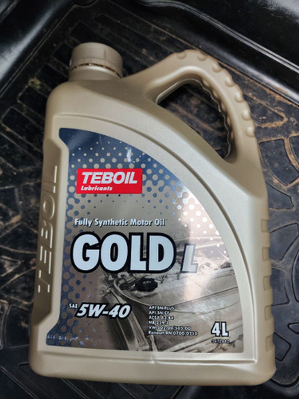 Масло моторное TEBOIL Gold L 5W-40 синтетическое 1 л 3475040