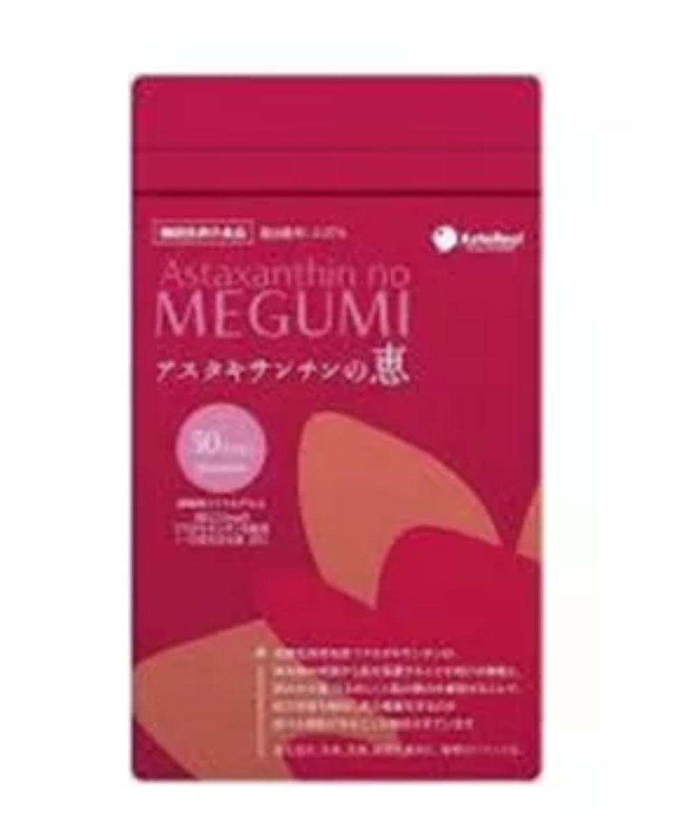 Натуральный астаксантин Takigawa MEGUMI (60 шт)