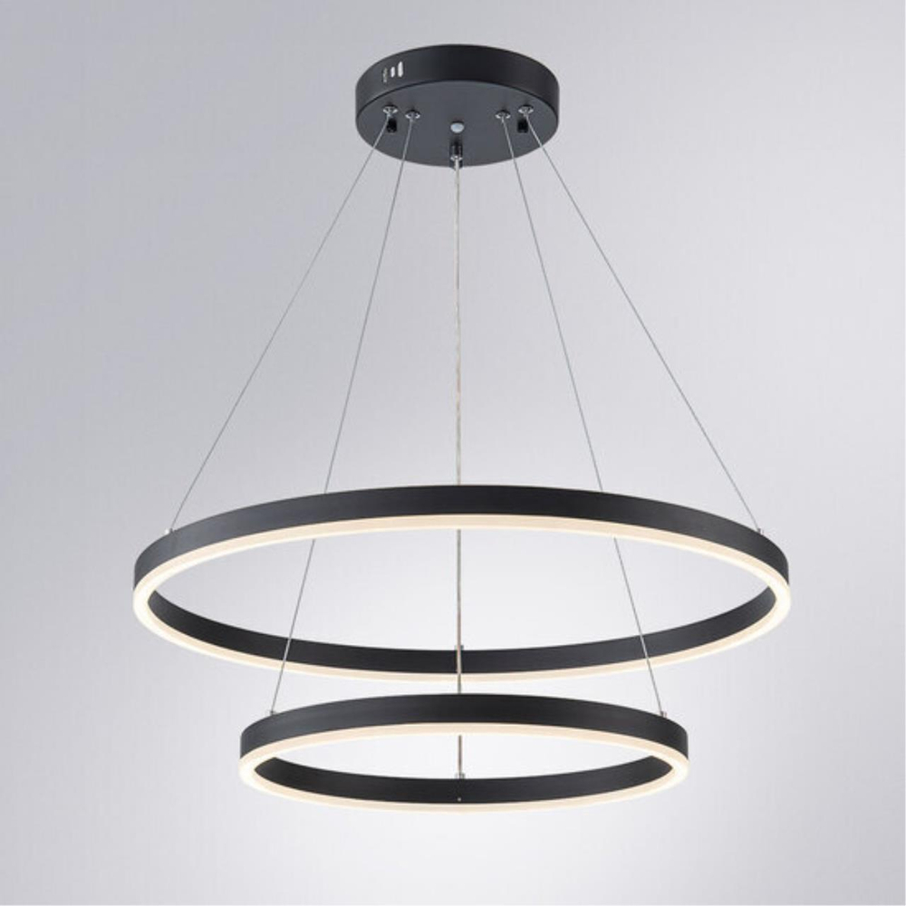Подвесная светодиодная люстра Arte Lamp SIREN A2548SP-75BK
