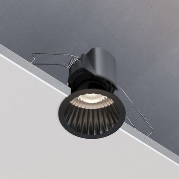 Светильник встраиваемый светодиодный LED 12W 4000К IP44 15274/LED чёрный жемчуг Arco Elektrostandard